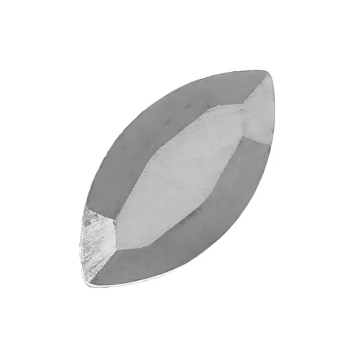 Navettes PureCrystal 4228 6x3 mm Jet Hematite x4