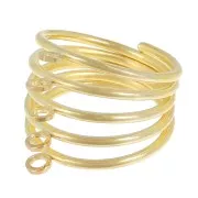 5-ring ring - Size 53 - Gold x1