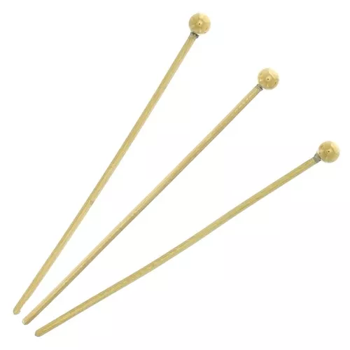 30x0.7mm 304L Stainless Steel Ball pins - Gold x10