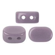 4x6mm Lipsi® Glass beads by Puca® - Opaque Amethyst x10g