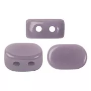 4x6mm Lipsi® Glass beads by Puca® - Opaque Amethyst x10g