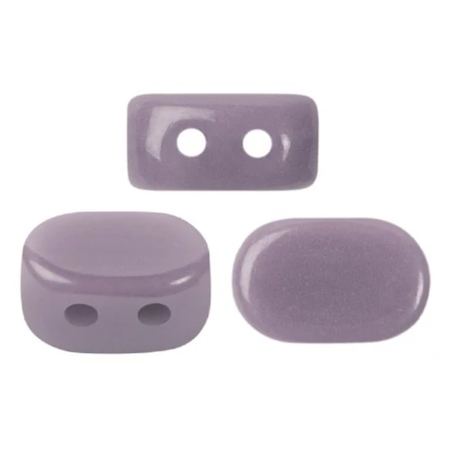 4x6mm Lipsi® Glass beads by Puca® - Opaque Amethyst x10g