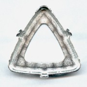 Cabochon setting PureCrystal 4727 triangle-shaped-shaped 23mm Silver-colored|raw }}
