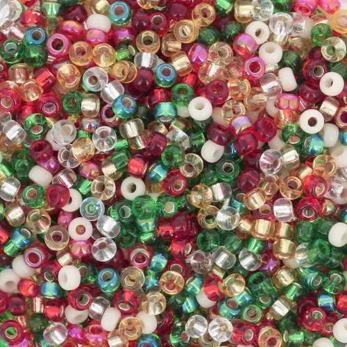 Miyuki Seed beads Mix 11/0 MIX-17 - Christmas x8gr