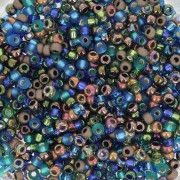 Miyuki seed beads Mix 11/0 MIX-44 - Peacock Garden x8gr|raw }}