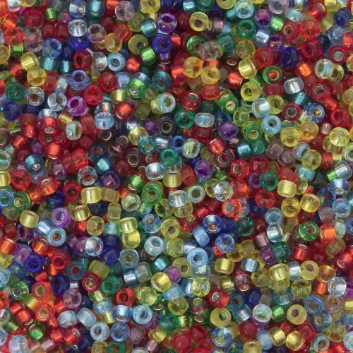 Mix Miyuki Seed beads 15/0 MIX-06 - Rainbow x8gr