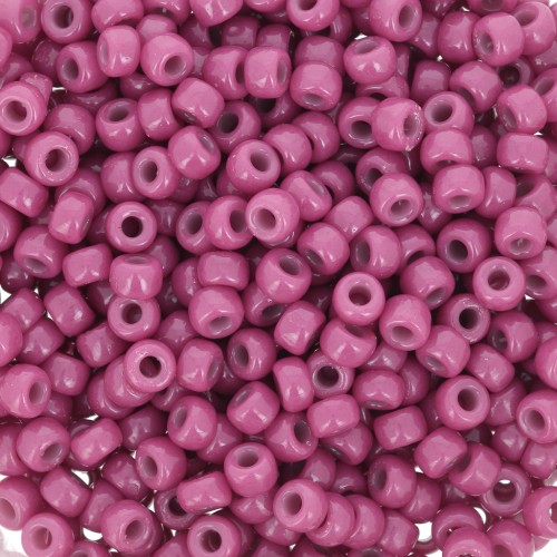 Miyuki Duracoat seed beads 8/0 4468 - Dyed Opaque Pansy x8g