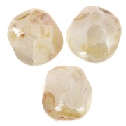 Facets 3 mm Chalk White Ivory x50