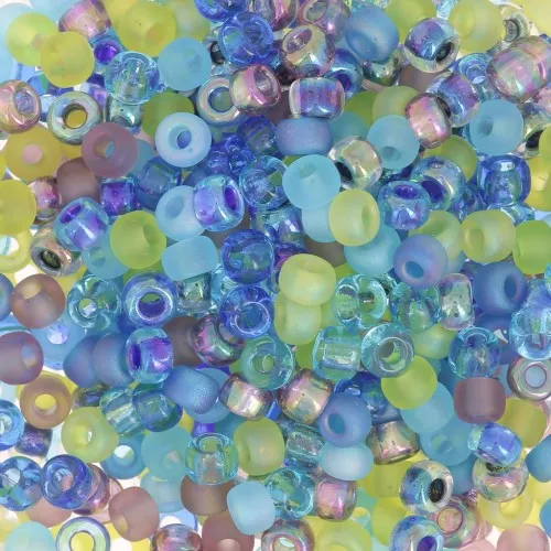 Miyuki seed bead 8/0 Mix - MIX-13 - Jeweltone x8g