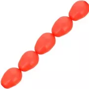 11x8mm PureCrystal Pearls 5821 - Crystal Neon Red Pearl x5