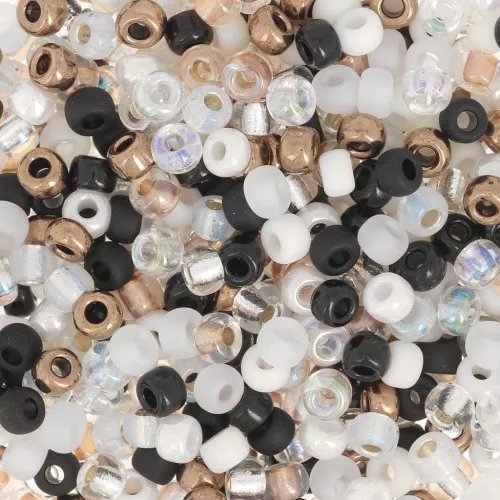 Miyuki seed bead 8/0 Mix - MIX-24 - Granite x8g