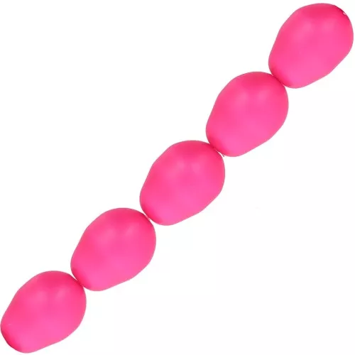 11x8mm PureCrystal Pearls 5821 - Crystal Neon Pink Pearl x5