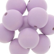 Wooden round bead 20mm Parma x5|raw }}