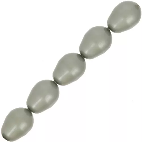 11x8mm PureCrystal Pearls 5821 - Crystal Powder Green Pearl x5