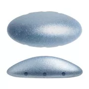 20x10mm Athos 3D 3 holes® by Puca® - Light Blue Metallic Mat x1