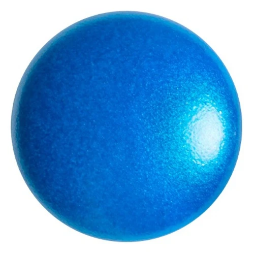 25mm Round glass cabochon by Puca® - Capri Blue Pearl x1