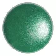 25mm Round glass cabochon by Puca® - Dark Green Pearl x1