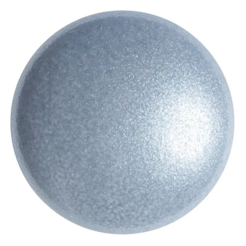 25mm Round glass cabochon by Puca® - Light Blue Pearl x1