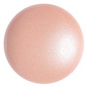 25mm Round glass cabochon by Puca® - Light Peach Pearl x1|raw }}