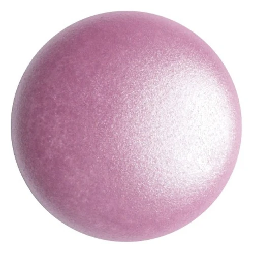 25mm Round glass cabochon by Puca® - Rose Pearl x1