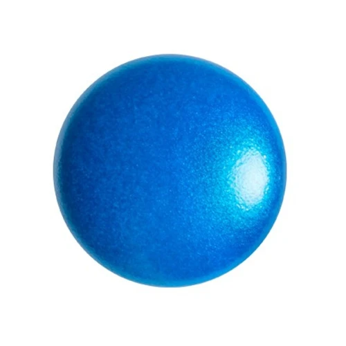 18mm Round glass cabochon by Puca® - Capri Blue Pearl x1