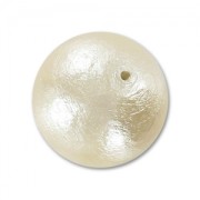 Cotton Pearls Miyuki 25 mm Cream x1