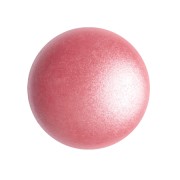 18mm Round glass cabochon by Puca® - Dark Rose Pearl x1