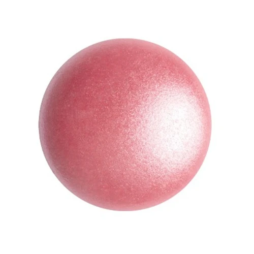 18mm Round glass cabochon by Puca® - Dark Rose Pearl x1