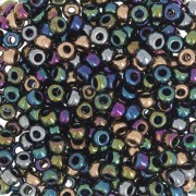 Miyuki seed bead 8/0 Mix - MIX-09 - Metallic Rain x8g|raw }}