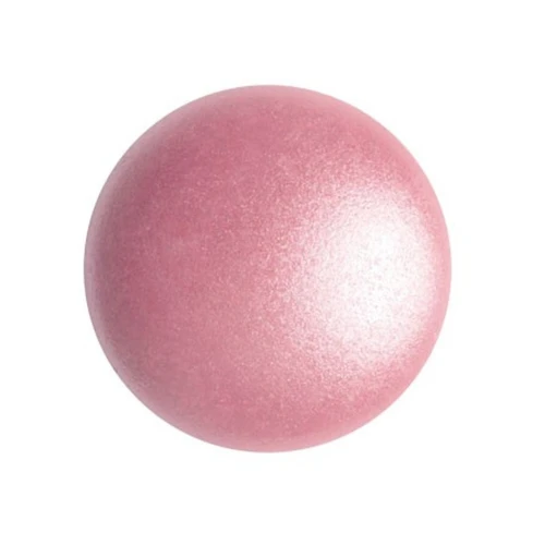 18mm Round glass cabochon by Puca® - Pink Pearl x1