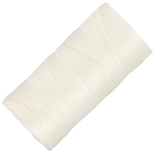 0.3mm C-LON Micro Cord - Vanilla x91m