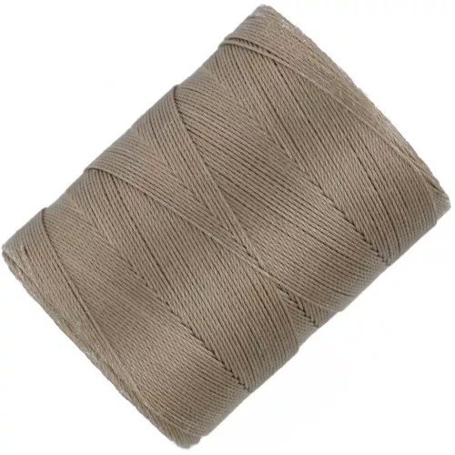 0.3mm C-Lon Micro Cord - Antique Brown x274m