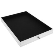 29x20cm Single tray for jewelry carrying case - Black x1|raw }}