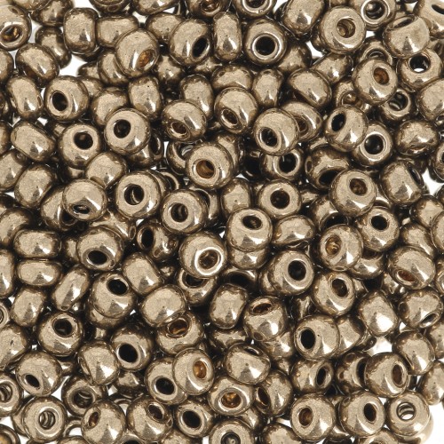 Preciosa Seed beads 8/0 3 mm - Gold Bronze x20g