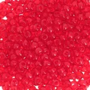 Preciosa Seed beads 8/0 3 mm - Transparent Light Siam x20g