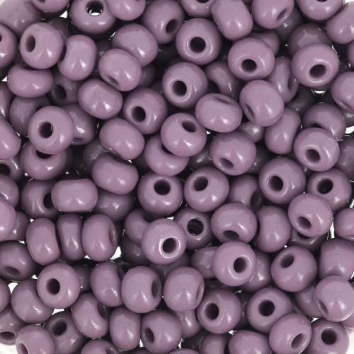 Preciosa Seed beads 6/0 4 mm - Opaque Lilac x20g