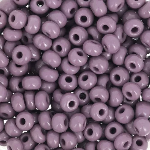 Preciosa Seed Beads 6/0 4 mm - Opaque Lilac x20g