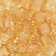 Large hole beads - Pony Beads 9 mm - Preciosa - Light Topaz x15