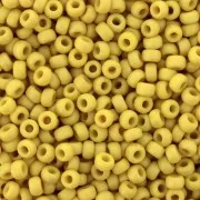 Miyuki 11/0 Seed Beads 2311 - Opaque Matte Canary x 100 g