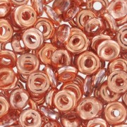 O Bead 4 mm Crystal Capri Gold x5g