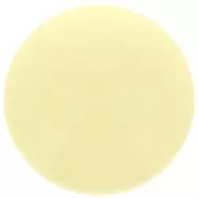 12 mm Round opaque resin cabochon - Pale yellow x1