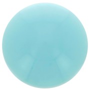 12 mm Round opaque resin cabochon - Pastel blue x1|raw }}