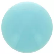 12 mm round cabochon in opaque resin - Pastel blue x1