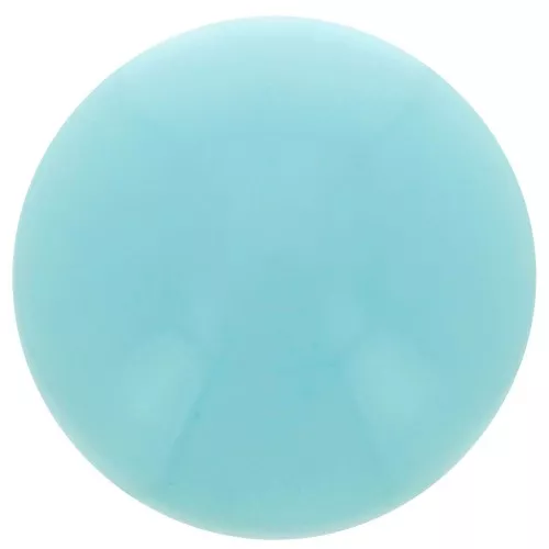12 mm round cabochon in opaque resin - Pastel blue x1