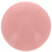 12 mm round cabochon in opaque resin - Salmon pink x1