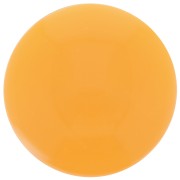 Cabochon rond 12 mm en résine opaque - Mandarine x1
