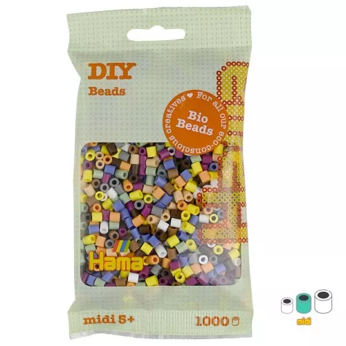 5mm Hama Bio ironing beads - MIDI - Multicolored n°197 x1000