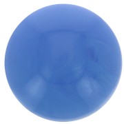 12 mm round cabochon in opaque resin - Blue x1
