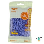 5mm Hama Bio ironing beads - MIDI - Lavender (n°107) x1000|raw }}