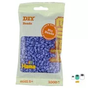 5mm Hama Bio ironing beads - MIDI - Lavender (n°107) x1000